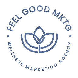 FEEL GOOD MKTG WELLNESS MARKETING AGENCY logo