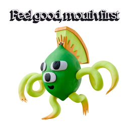 FEEL GOOD, MOUTH FIRST logo