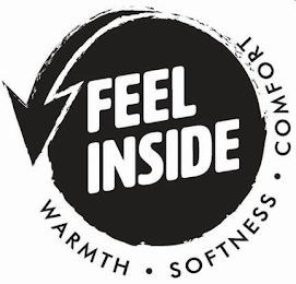 FEEL INSIDE WARMTH SOFTNESS COMFORT logo