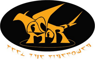 FEEL THE FIREPOWER logo