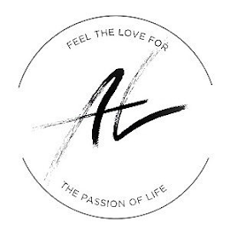FEEL THE LOVE FOR AL THE PASSION OF LIFE logo