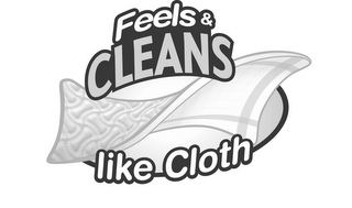 FEELS & CLEANS LIKE CLOTH logo