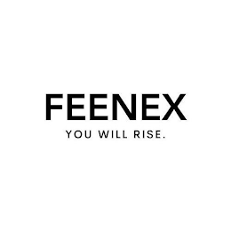FEENEX YOU WILL RISE. logo