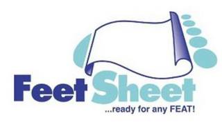 FEET SHEET . . . READY FOR ANY FEAT! logo