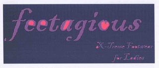 FEETAGIOUS X-TREME FOOTWEAR FOR LADIES logo