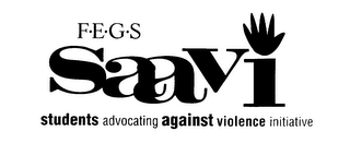 FEGS SAAVI STUDENTS ADVOCATING AGAINST VIOLENCE INITIATIVE logo