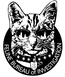 FELINE BUREAU OF INVESTIGATION FBI CAT logo
