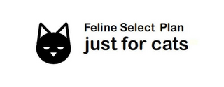 FELINE SELECT PLAN JUST FOR CATS logo