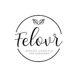 FELOVR HEALTHY LIFESTYLE FOR EVERYDAY logo