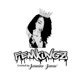 FEMKINGZ CREATED BY JASMINE JANAE logo