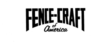 FENCE-CRAFT OF AMERICA logo