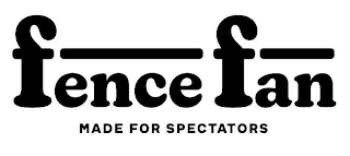 FENCE FAN MADE FOR SPECTATORS