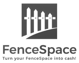 FENCESPACE TURN YOUR FENCESPACE INTO CASH! logo