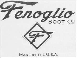 FENOGLIO BOOT CO MADE IN THE USA logo