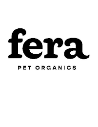 FERA PET ORGANICS logo