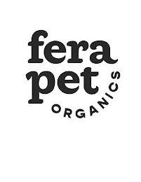 FERA PET ORGANICS logo
