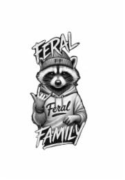 FERAL FF FERAL FAMILY logo
