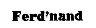 FERD'NAND logo