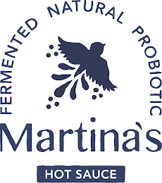 FERMENTED NATURAL PROBIOTIC MARTINA'S HOT SAUCE logo