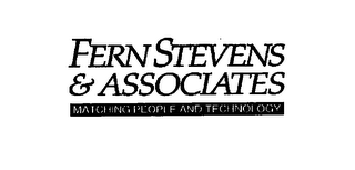 FERN STEVENS & ASSOCIATES MATCHING PEOPLE AND TECHNOLOGY logo