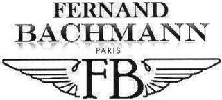 FERNAND BACHMANN PARIS FB logo