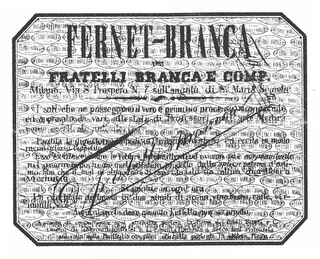FERNET BRANCA FRATELLI BRANCA E COMP.