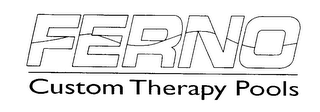 FERNO CUSTOM THERAPY POOLS logo