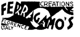 FERRAGAMO'S CREATIONS FLORENCE ITALY logo
