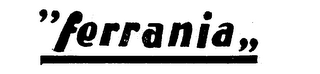 "FERRANIA logo
