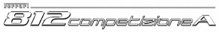 FERRARI 812 COMPETIZIONE A logo