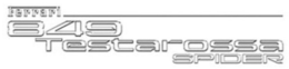 FERRARI 849 TESTAROSSA SPIDER logo