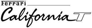 FERRARI CALIFORNIA T logo