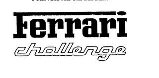 FERRARI CHALLENGE logo