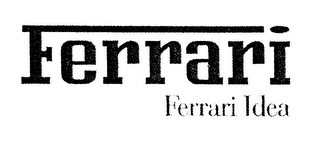 FERRARI FERRARI IDEA logo