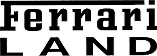 FERRARI LAND logo