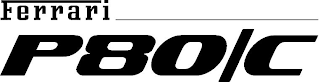 FERRARI P80/C logo