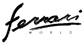 FERRARI WORLD logo