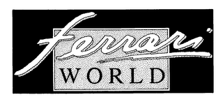 FERRARI WORLD logo