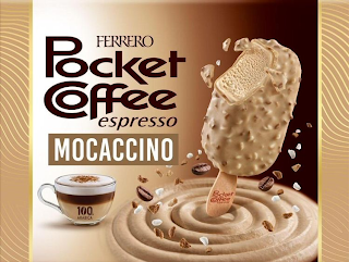 FERRERO POCKET COFFEE ESPRESSO MOCACCINO 100% ARABICA POCKET COFFEE ESPRESSO logo