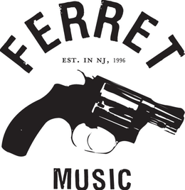 FERRET EST. IN NJ, 1996 MUSIC logo