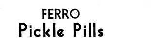 FERRO PICKLE PILLS logo