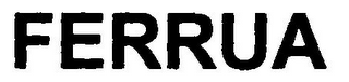 FERRUA logo