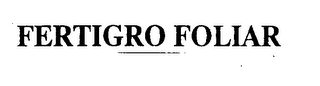 FERTIGRO FOLIAR logo
