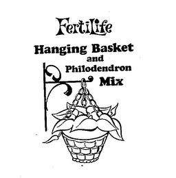FERTILIFE HANGING BASKET AND PHILODENDRON MIX logo