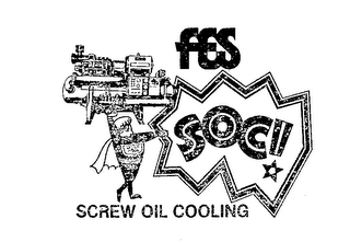 FES SOC! SCREW OIL COOLING logo