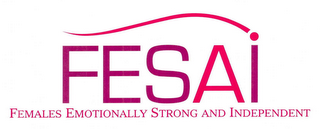 FESAI FEMALES EMOTIONALLY STRONG AND INDEPENDENT logo
