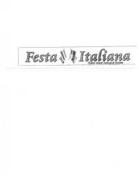 FESTA ITALIANA STATEN ISLAND ZOOLOGICAL SOCIETY logo