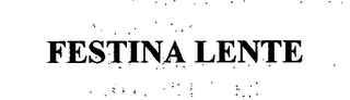 FESTINA LENTE logo