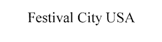 FESTIVAL CITY USA logo