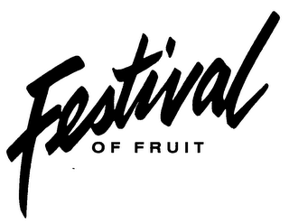 FESTIVAL OF FRUIT logo